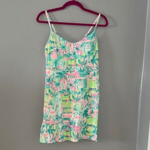 Lilly Pulitzer Luxletic Dress - Pink and green